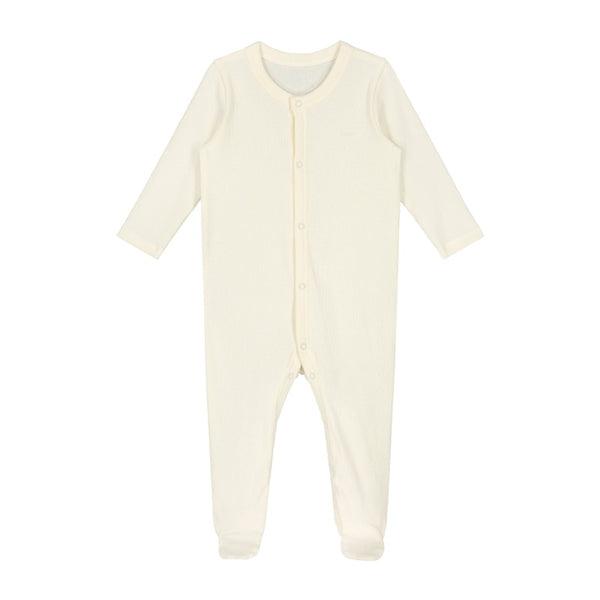 gray label baby sleep suit cream