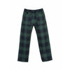 bonton woven check pants green
