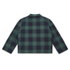 bonton check blazer green