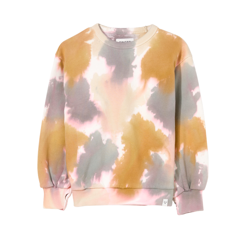 finger in the nose hiroko tie dye sweatshirt
