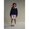 hucklebones chunky merino jumper navy