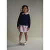 hucklebones gathered skirt lilac/ rose gold