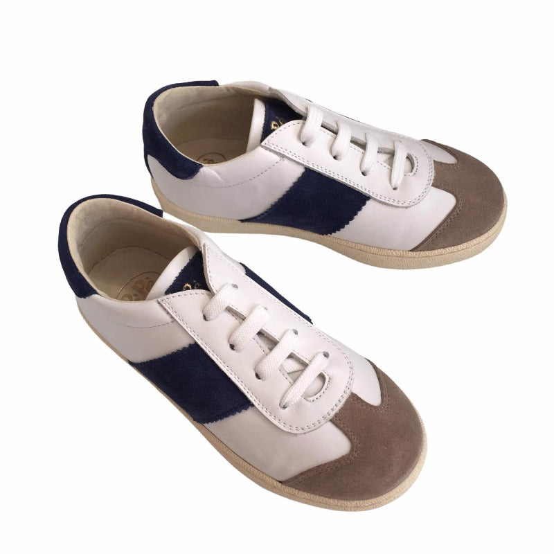 pèpè leather sneakers, children's neutral unisex shoes