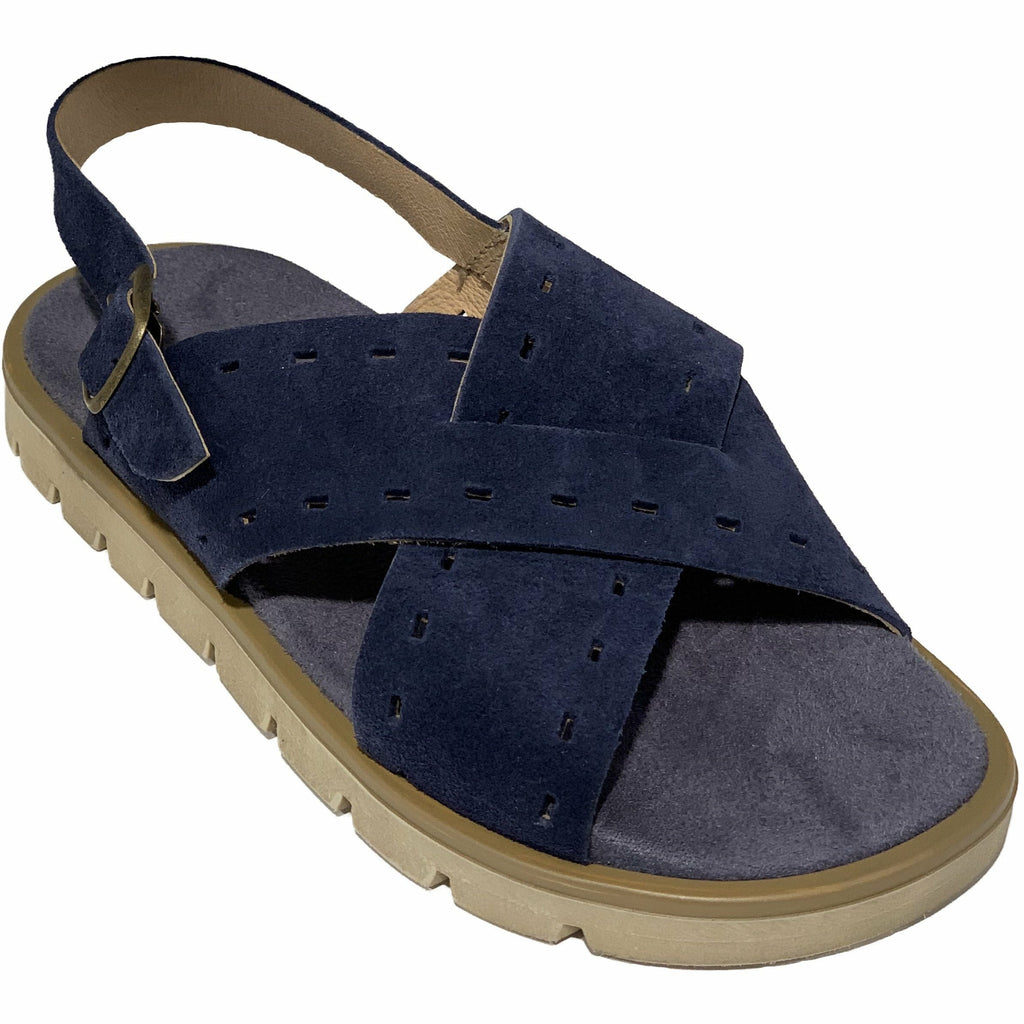 pèpè suede indigo sandals