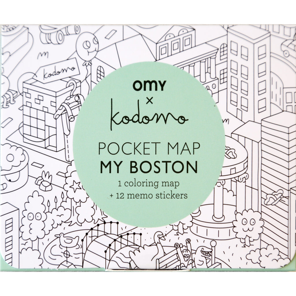 omy x kodomo pocket map boston