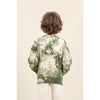 finger in the nose joel zip up hoodie khaki tie dye