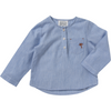 bonheur du jour new spring summer kids collection oscar shirt blue - free fast shipping on all orders over $99 from kodomo