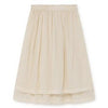 little creative factory candy ruffle skirt cream, girl's cotton ruffled bottoms