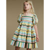 the middle daughter know full well dress in multi-stripe