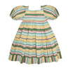 the middle daughter know full well dress in multi-stripe