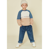 kids on the moon corduroy trousers navy