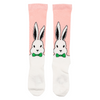 wauw capow by bang bang copenhagen carrot queen knee socks, kid's printed socks