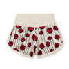 little creative factory chelsea knit shorts red flowers