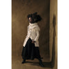 little creative factory verse skirt black, girls skirts, ruffles and sisal strap detail