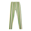 the middle daughter leggings sage and butter stripe