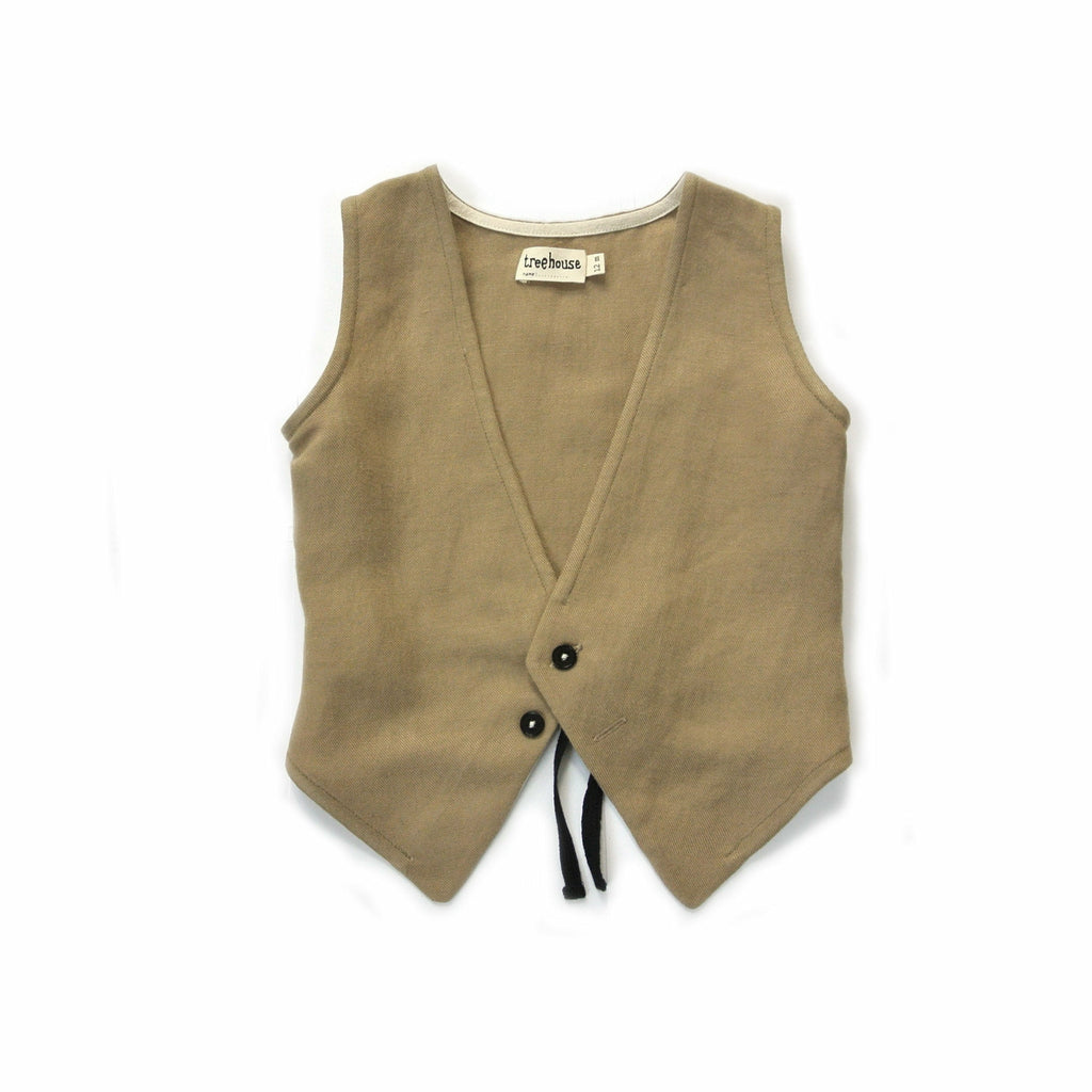 treehouse lenio waistcoat amber - kodomo