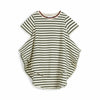 wolf & rita luana tunic green stripes front view