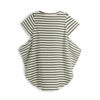 wolf & rita luana tunic green stripes back view