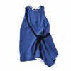 treehouse alara hope sleeveless asymmetric dress blue
