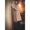 louis louise martine polka dot blouse blush