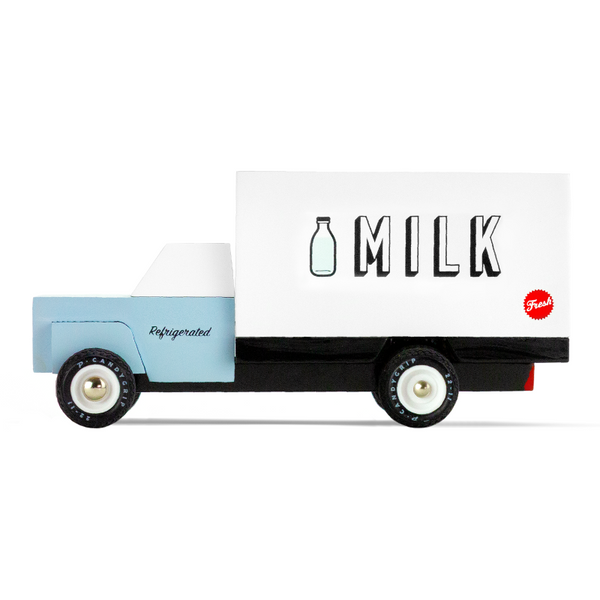 candylab milk truck, kid's toy vehicles 