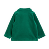 mini rodini corduroy blazer green