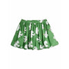 mini rodini dove allover woven bubble skirt green