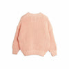 mini rodini panda heavy knitted sweater pink