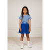 mini rodini tulle skirt blue, girl's sustainable skirts