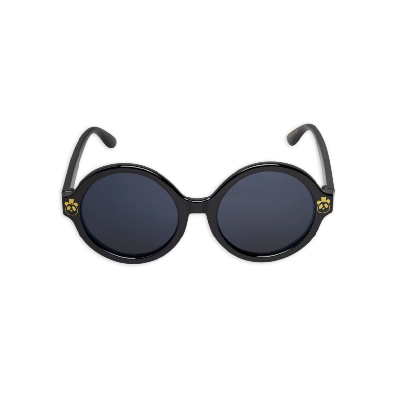 mini rodini round sunglasses black