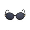 mini rodini round sunglasses black