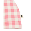 mini rodini beanie with pink gingham check print