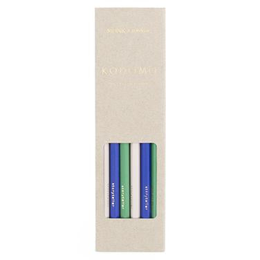Kodomo Boston, Monk & Anna Pencils, Blue & Green