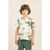 finger in the nose nolan t-shirt khaki tie dye