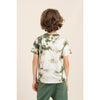 finger in the nose nolan t-shirt khaki tie dye