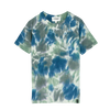 finger in the nose nolan t-shirt blue tie dye