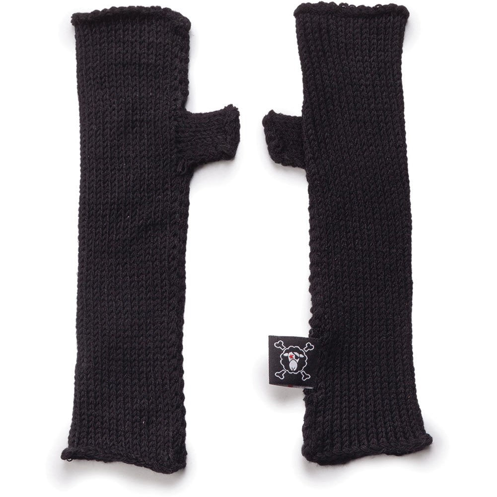 nununu knitted gloves black - kodomo accessories - children's clothing in boston, nununu - bobo choses, atsuyo et akiko, belle enfant, mamma couture, moi, my little cozmo, nico nico