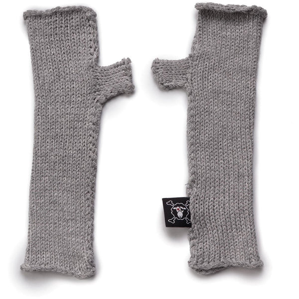 nununu knitted gloves heather grey - kodomo accessories - children's clothing in boston, nununu - bobo choses, atsuyo et akiko, belle enfant, mamma couture, moi, my little cozmo, nico nico