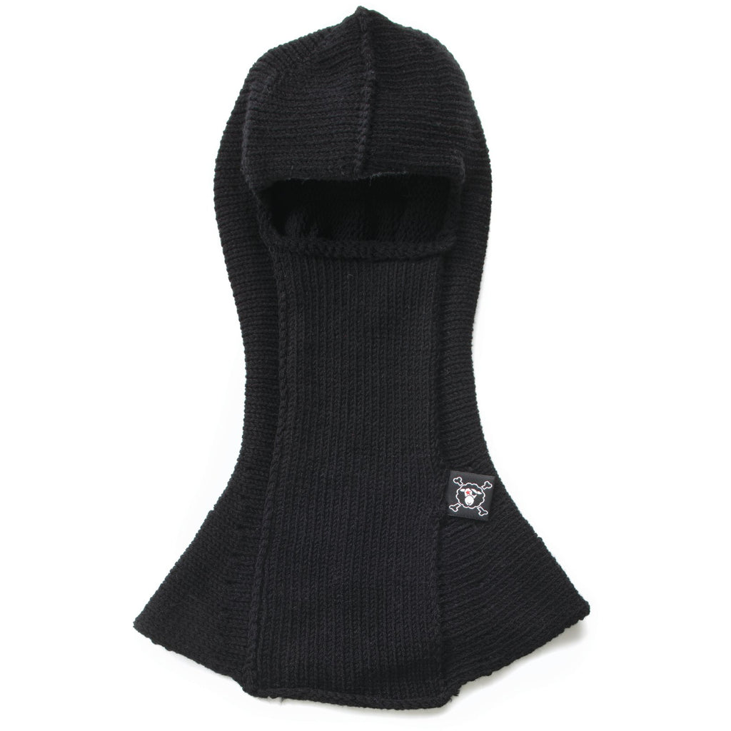 nununu knit ninja hat black - kodomo