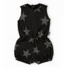 nununu star sleeveless yoga overall black, kodomo boston