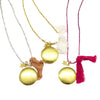atsuyo et akiko with metallic ribbon and locket charm - free fast shipping on all orders over $99 from kodomo