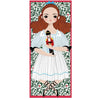 of unusual kind clara mailable paper doll - kodomo boston