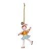 fabelab ice skate girl tree ornament