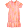 finger in the nose patti dress rainbow tie dye