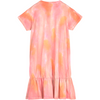 finger in the nose patti dress rainbow tie dye