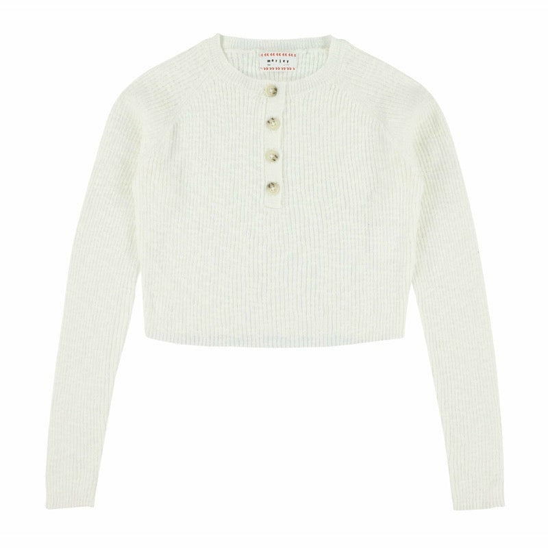 morley perth sweater white