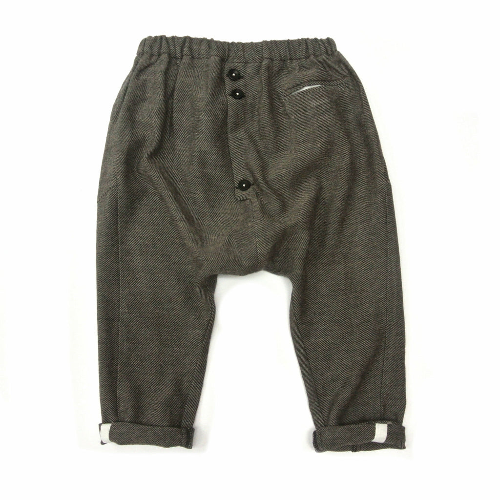 treehouse piro baggy trousers mud marble, kodomo boston fast shipping