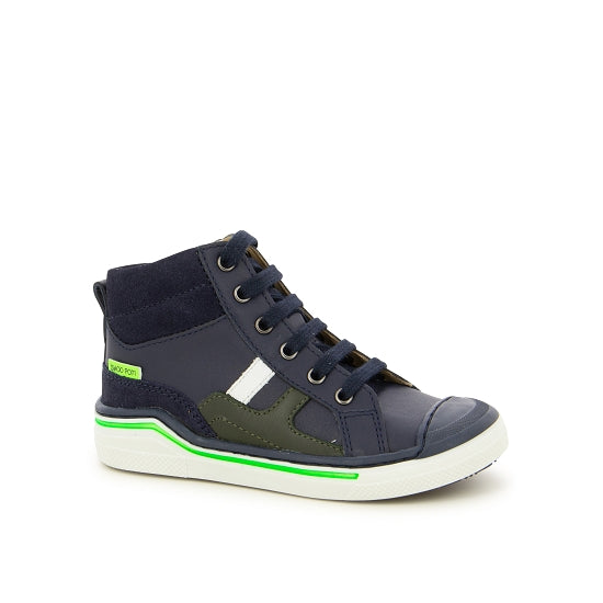 pom d'api shoo pom pitch hi lace navy green