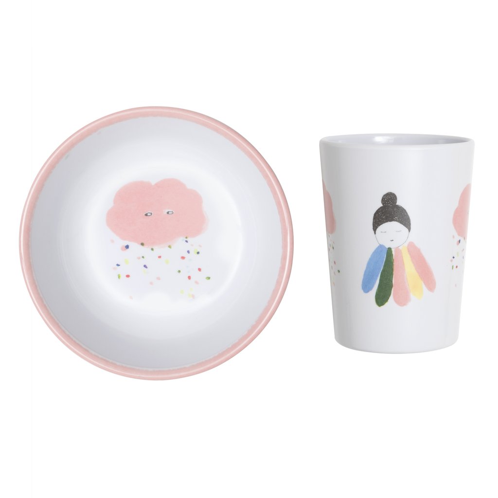 lapin & me pixie cup & bowl set - kodomo