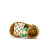 pom d'api poppy pineapple camel, girls sandals